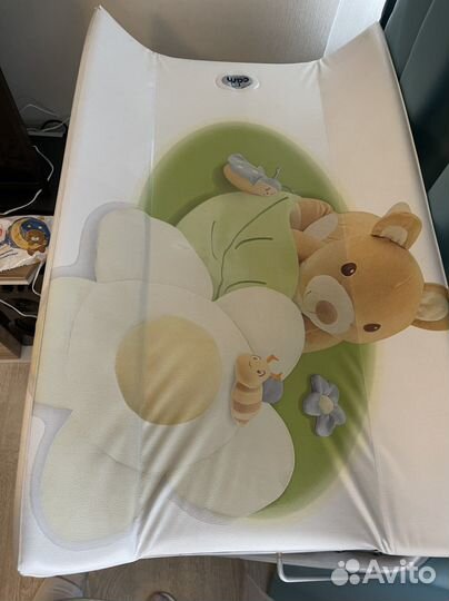 Пеленальный столик с ванночкой cam