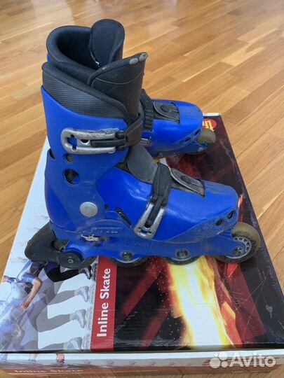 Роликовые коньки roces, 30-36(раздвижные)