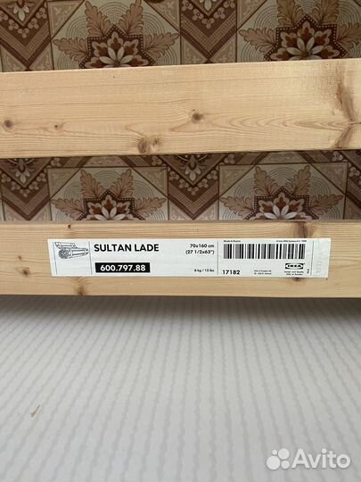 Детская кровать IKEA с матрасом