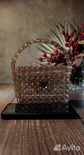 Сумка из бусин