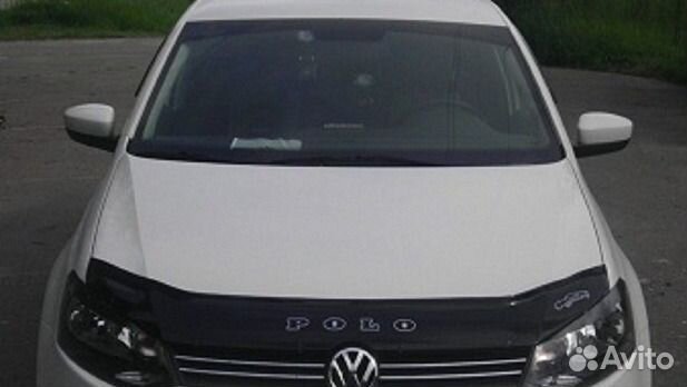 Дефлектор капота Фольксваген Поло 2009-15