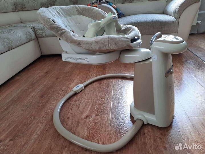 Детские электронные качели для новорожденных