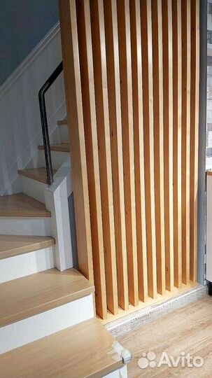 Перегородка декоративная. Реечная перегородка