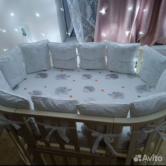 Бортики в кроватку