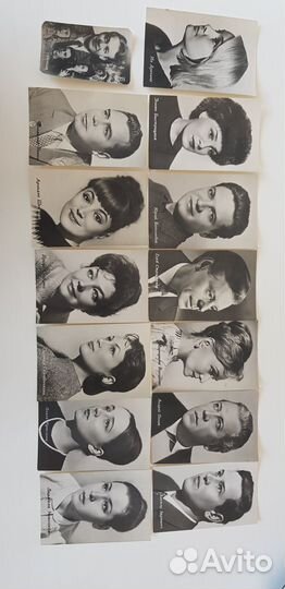Набор фотографий советских актеров и актрис СССР