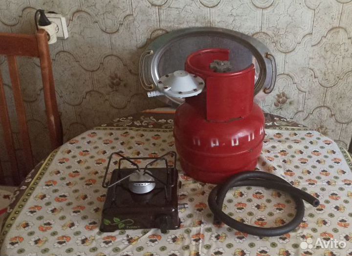Газовая туристическая плита пгт1-Б с рдсг1-1,2 вб2