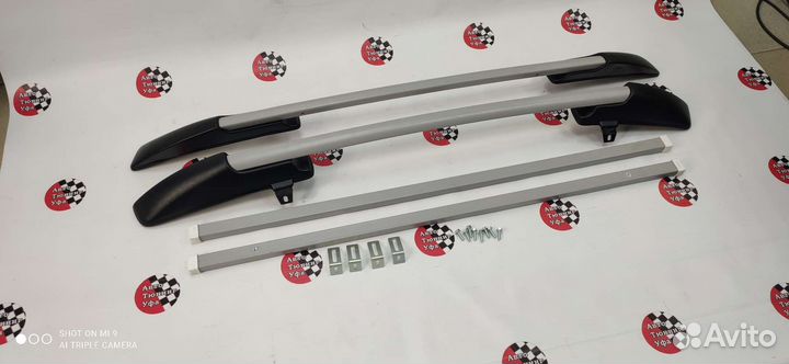 Рейлинги крыши Гранта с поперечинами