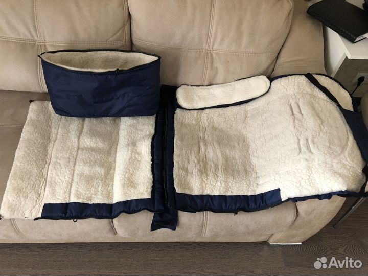 Зимний конверт в коляску