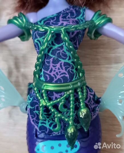 Клодин русалка, кукла монстер хай