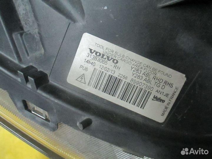 Фара Volvo V60 FW