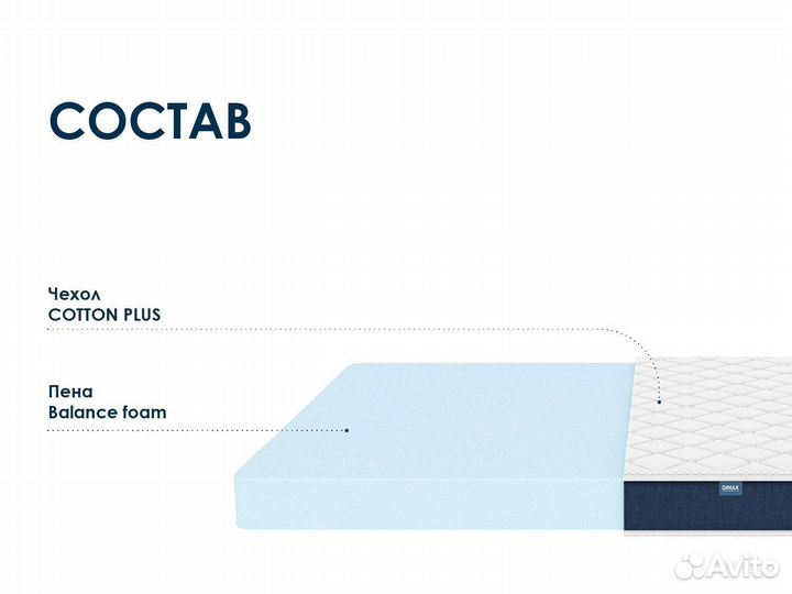 Матрас Димакс Практик Базис в13 200х195