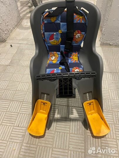 Детское велокресло переднее