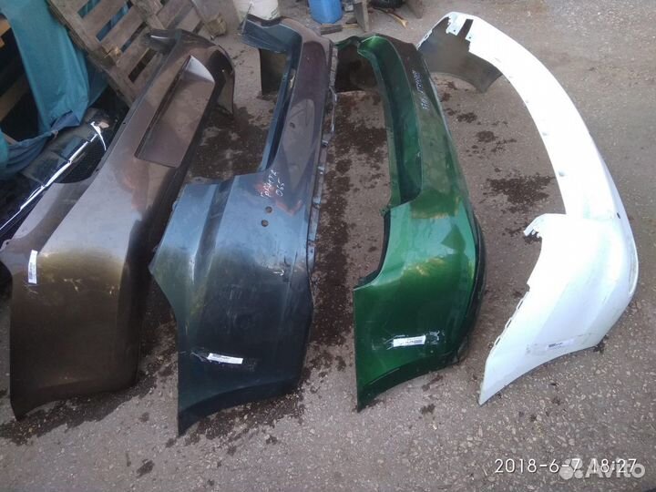 Комплект оригинальных задний бамперов LADA Лада