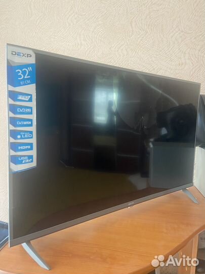 Телевизор на запчасти dexp