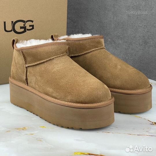 Ugg женские на платформе Ultra Mini Platform