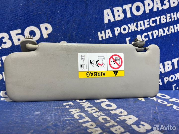 Козырек солнцезащитный Renault Logan 2 седан 2019