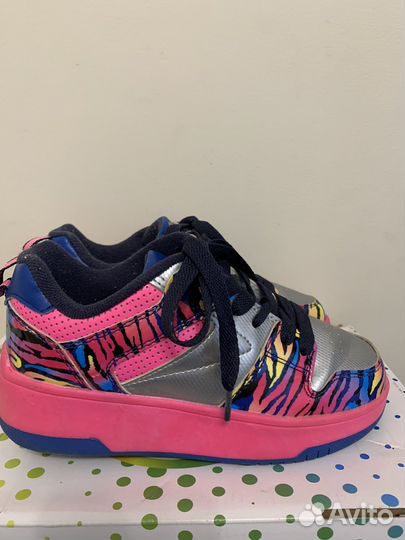 Кроссовки на роликах heelys, 34 р-р