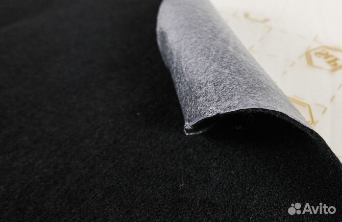 Карпет с клеевой основой STP черный (1 м, рулон)