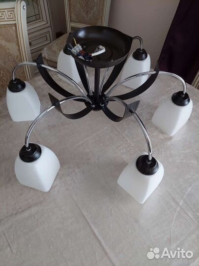 Люстра+бра