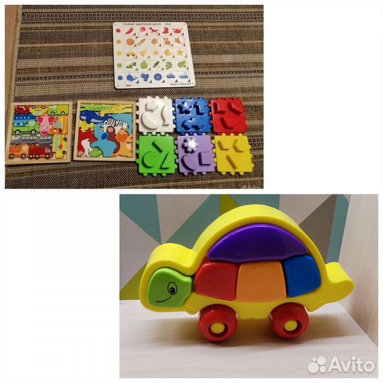 Развивающие игрушки-сортеры