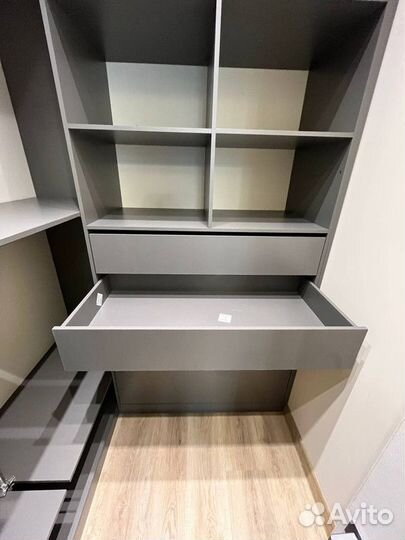 Гардеробная на заказ под ключ