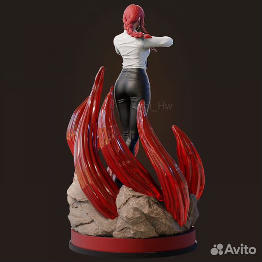 Аниме фигурка Человек бензопила Макима