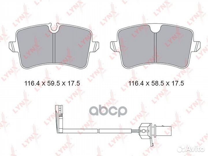 Колодки тормозные задние audi A4 1.8-3.0T 08-15