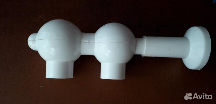 Кронштейн для карниза, двухрядный 28мм