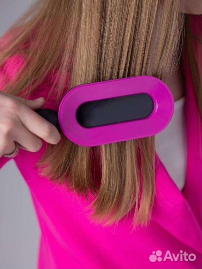 Расческа Dyson 2в1 с гребнем Дайсон с самоочисткой