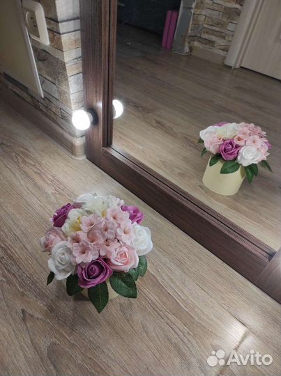 Букет цветов из мыла