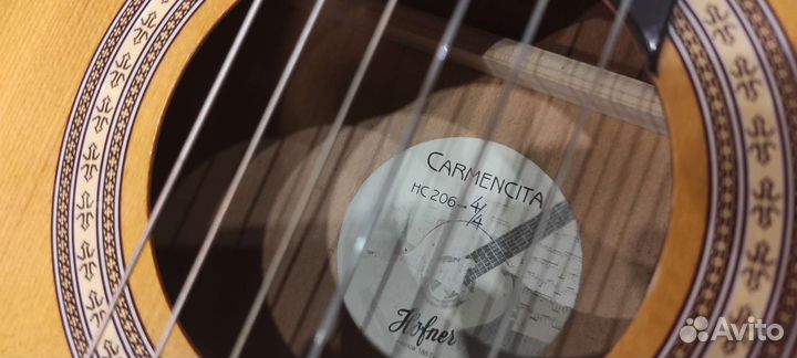 Классическая гитара Hohner 206 (Германия)