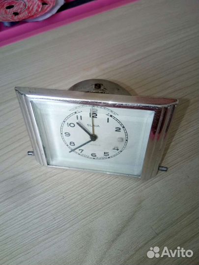 Настольные, часы Слава. На запчасти