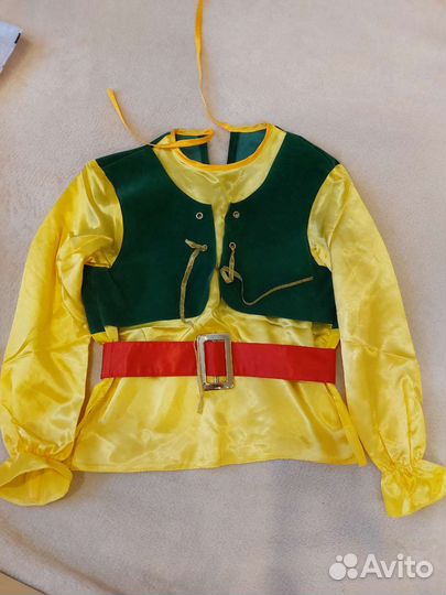 Новогодний костюм гнома 110