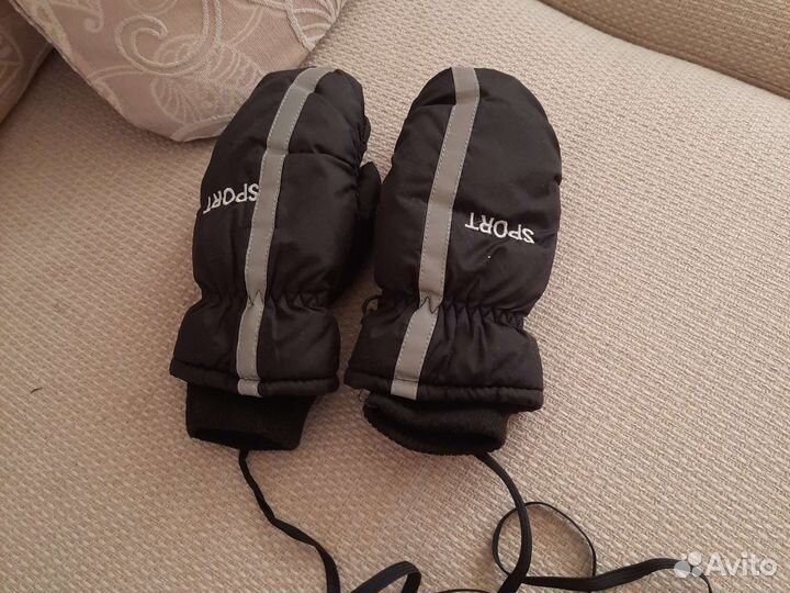 Перчатки и варежки для мальчика 2 пары