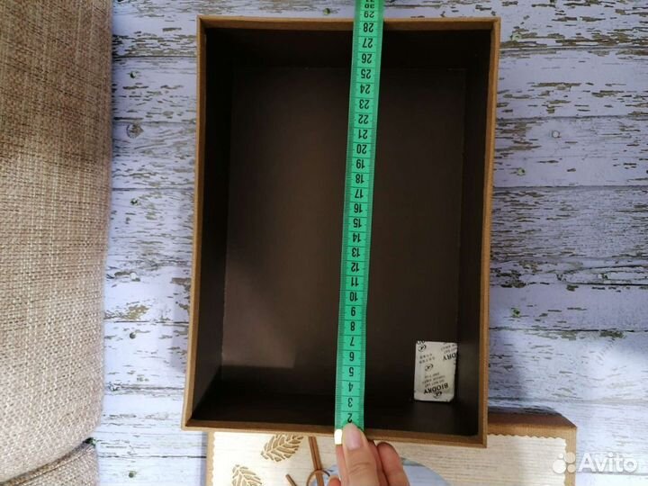 Коробка подарочная, витраж. 1-3 шт