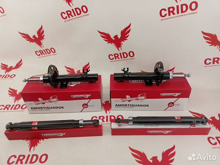 Комплект амортизаторов 4 шт Volkswagen Polo 5,6