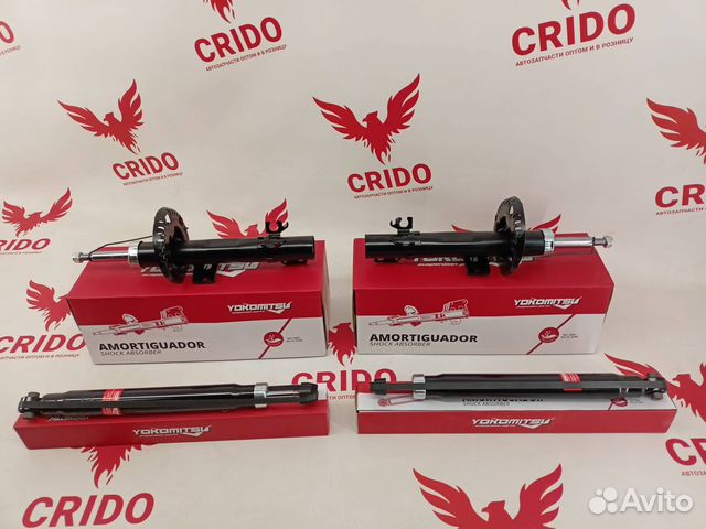 Комплект амортизаторов 4 шт Volkswagen Polo 5,6