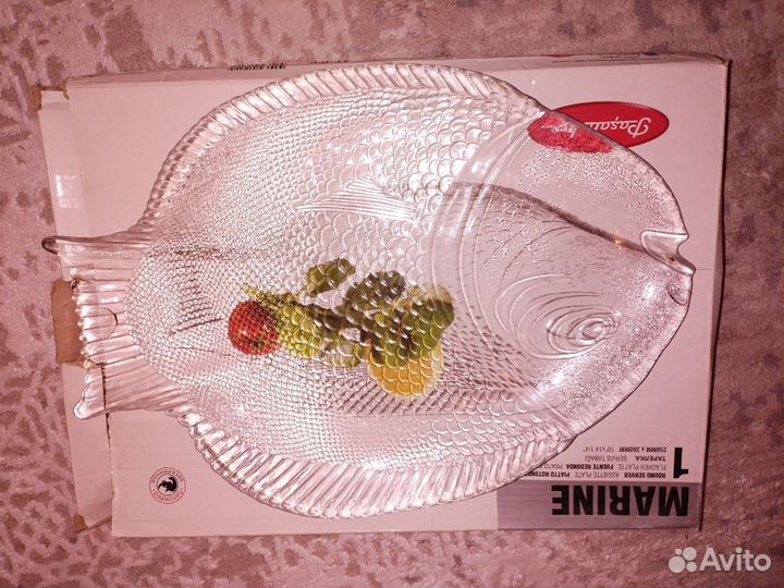 Тарелка рыба