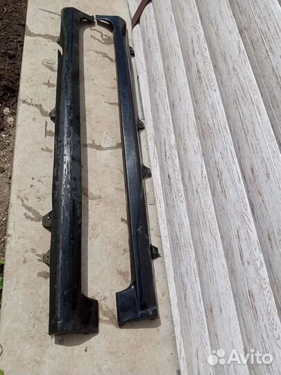 Накладки на пороги ford focus 2 хэтчбек 5-ти дв