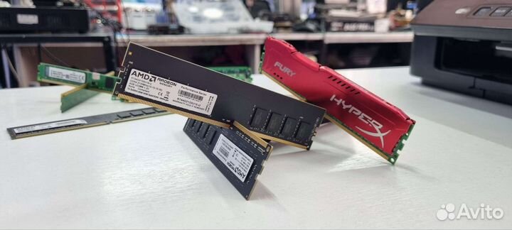 Оперативная память DDR4/DDR3/DDR2