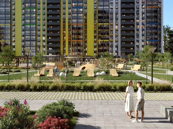 2-к. квартира, 58,6 м², 10/16 эт.