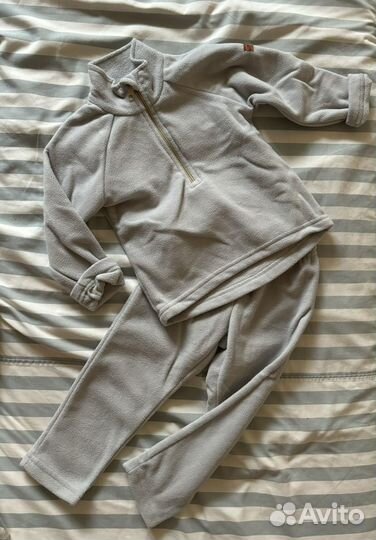 Детский флисовый костюм zipkidz