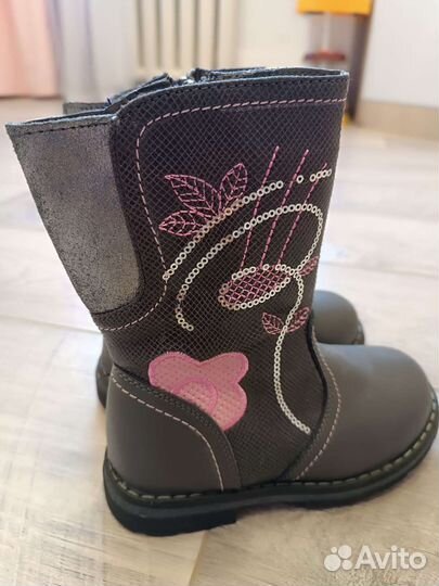 Сапоги для девочки 28 размер