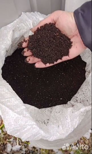 Биогумус в мешках