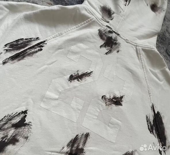 Зип худи Balenciaga x Polo с грязью