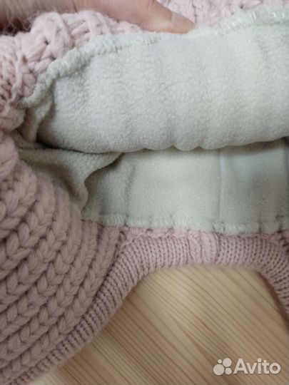 Шапка зимняя женская ушанка 54-58 р новая