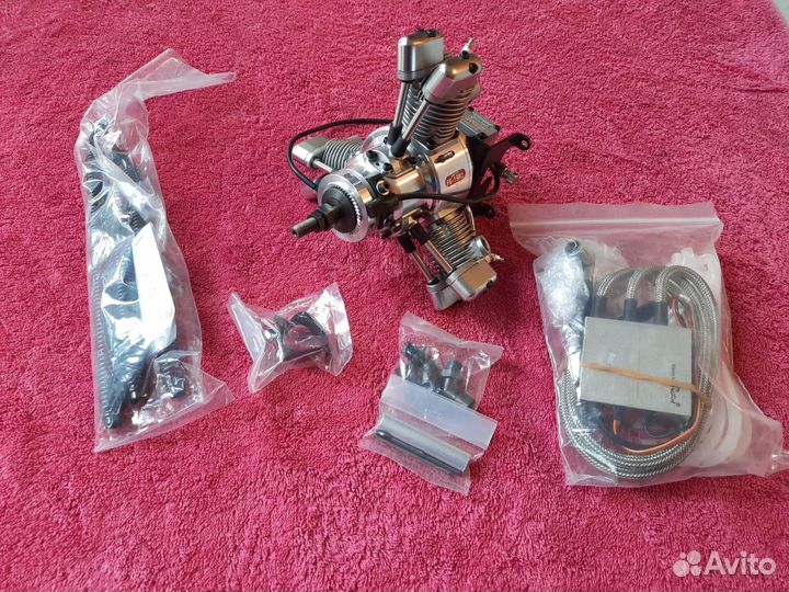 Двс трехцилиндровый 4х тактный saito FG-19R3