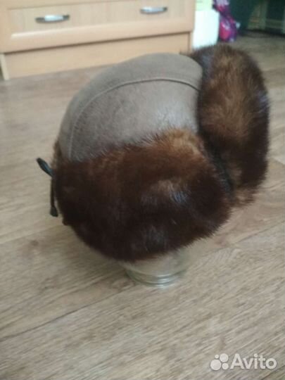 Шапка зимняя меховая женская норковая