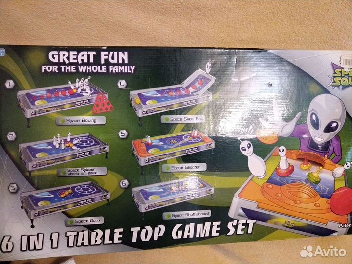 Настольная игра 6в1