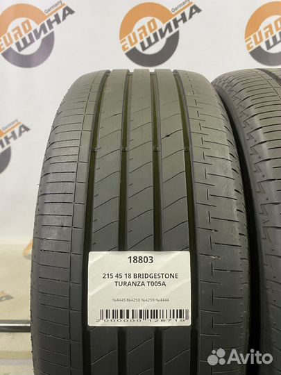 Bridgestone Turanza T005A 215/45 R18